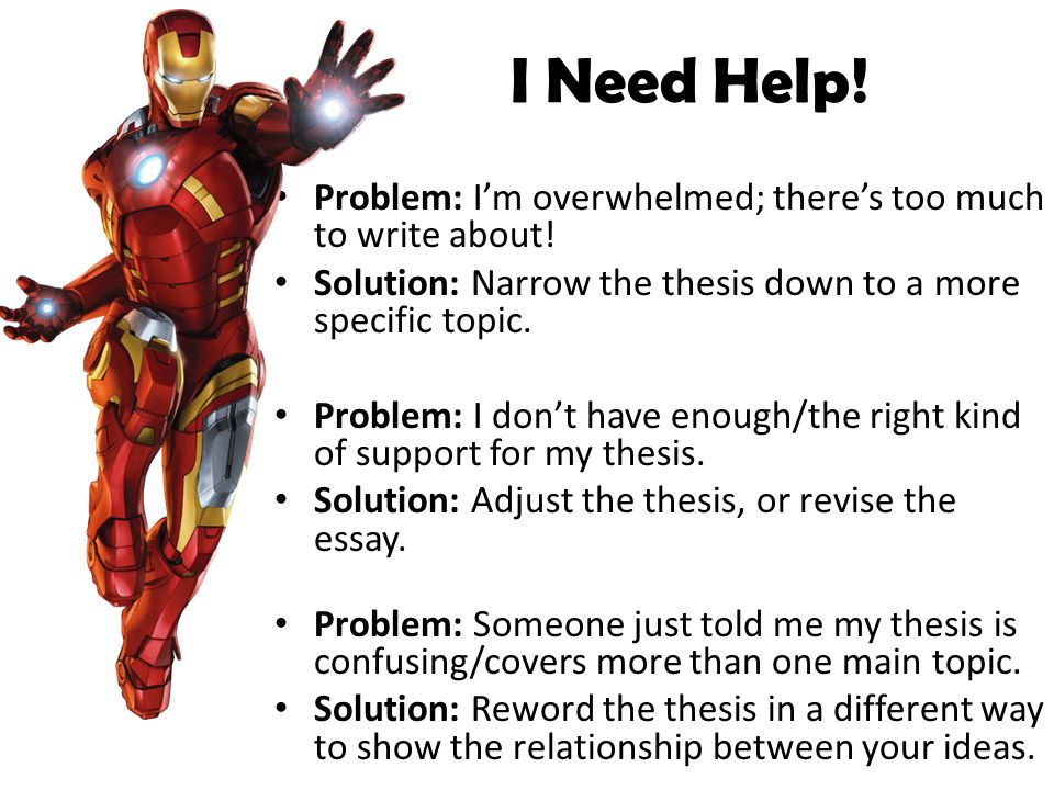 99 problems thesis